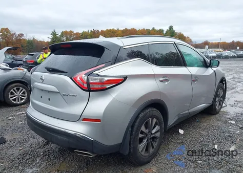 2015 Nissan Murano Sv из США, поврежденный, VIN 5N1AZ2MH8FN281588